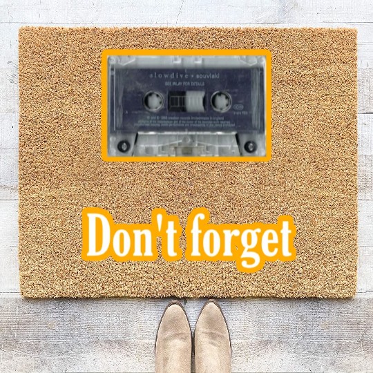 Cassette tape Coir Doormats