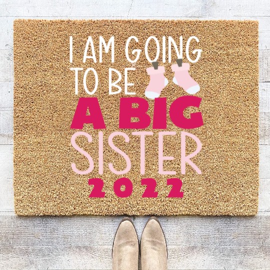 A Big Sister 2022 Coir Doormats