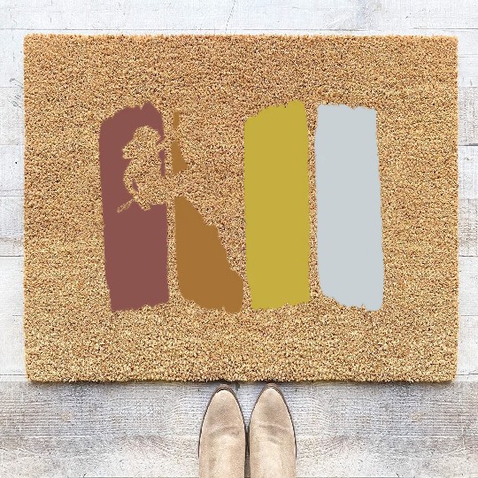 Climbing Vintage Mountaineering Bouldering Coir Doormats