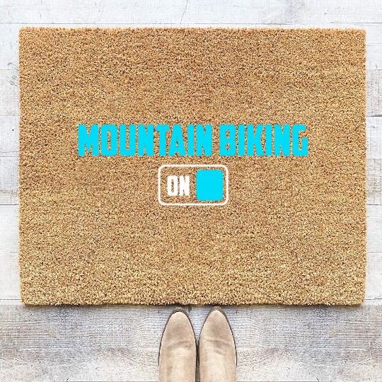 Mountain Biking Cycling Cycle Bicycle Mountain Coir Doormats