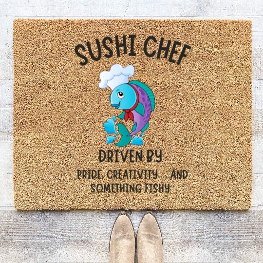 SUSHI CHEF 29 Coir Doormats