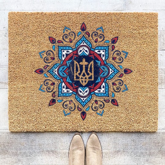 Suppor Ukraine Coir Doormats
