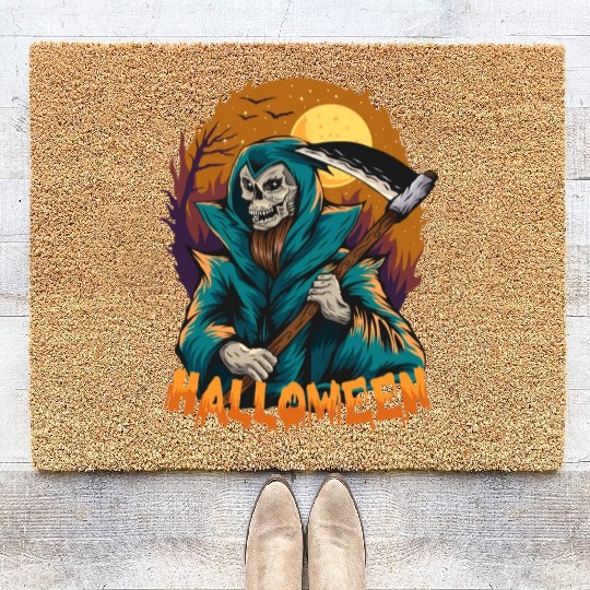 Grim Reaper Coir Doormats