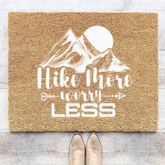 Go Hiking, Mountaineering Hiking Tour Coir Doormats