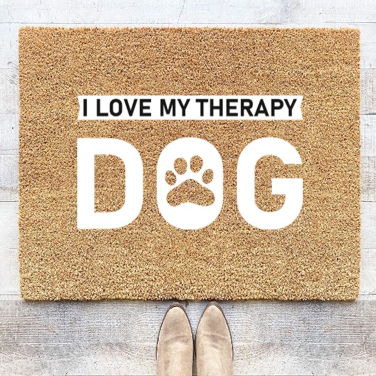 I love my Therapy Dog Coir Doormats
