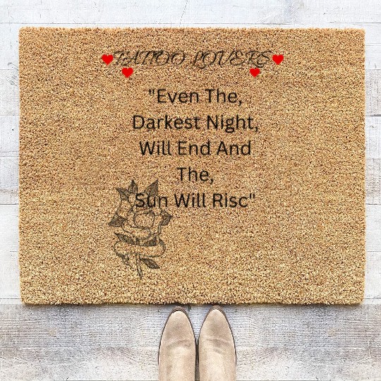 Tattoo Lovers Coir Doormats