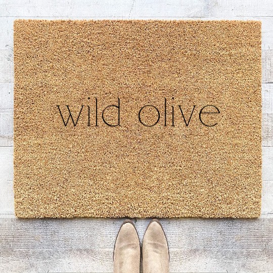 Wild olive #2 Coir Doormats