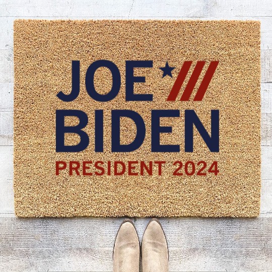 Joe Biden President 2024 Coir Doormats