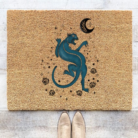 Black panther, Between the Star Coir Doormats