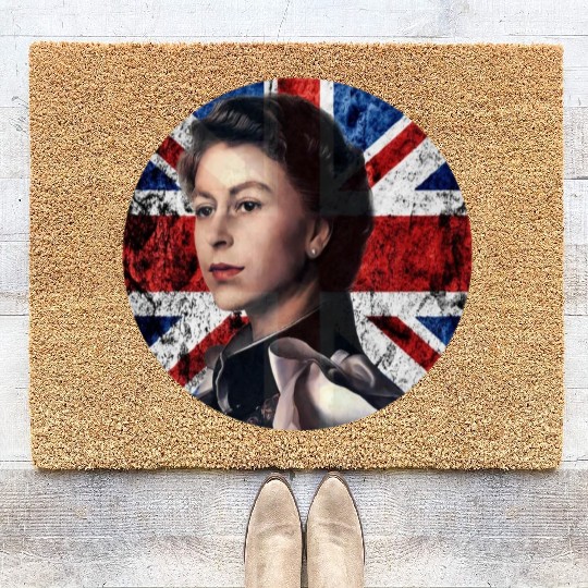 Rip Queen Elizabeth II - Above All Else Coir Doormats