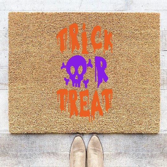 Trick Or Treat Classic Coir Doormats