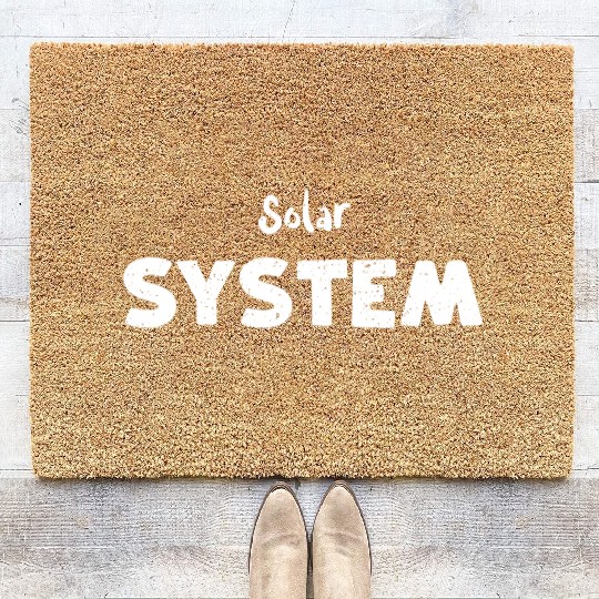 Solar System - Science Coir Doormats