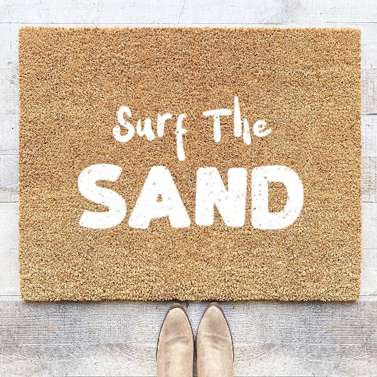 Surf The Sand - Skiing Coir Doormats