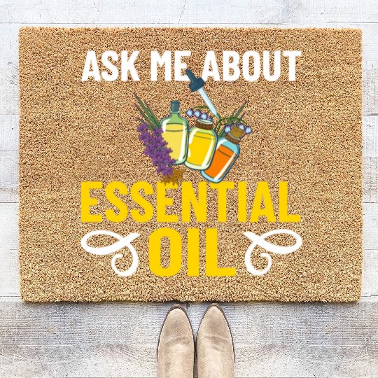 Essential Oil Diffuser Peppermint Aromatherapy Coir Doormats