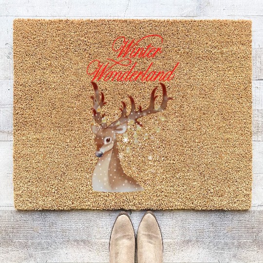 Winter Wonderland Coir Doormats