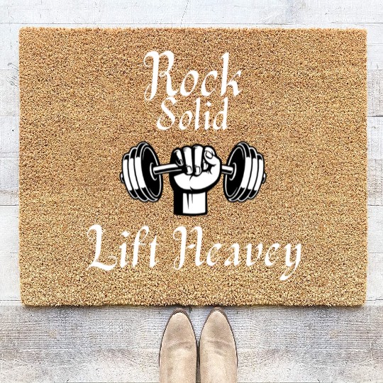 Rock Solid (Gym/weightLlifting) Coir Doormats