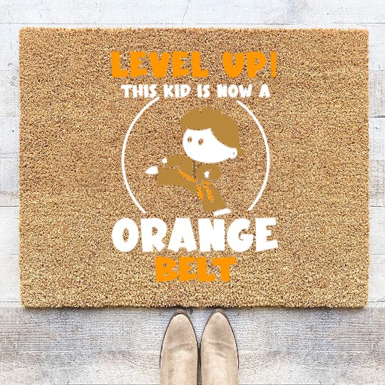 Level Up! This kid is now a green belt Coir Doormats
