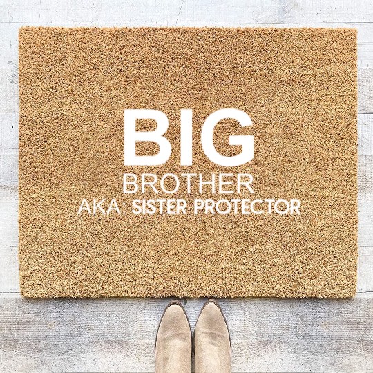 Big Brother. AKA: Sister Protector Coir Doormats
