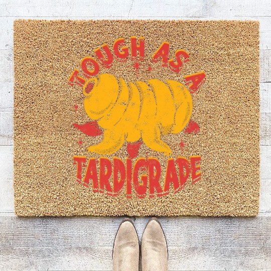 Tough as a tardigrade - tardigrade Coir Doormats