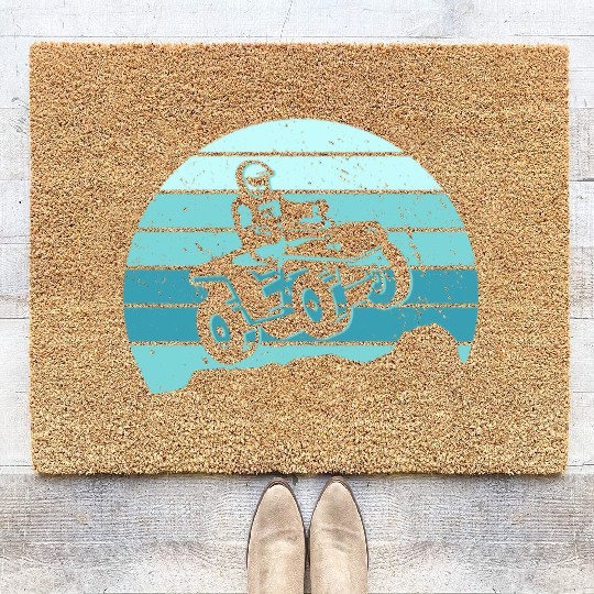 Quad Biker Motocross Offroad 4 wheeler ATV Coir Doormats