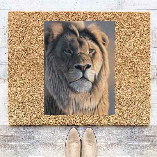 Lion King Of The Forest Coir Doormats