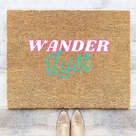 Wanderlust Coir Doormats