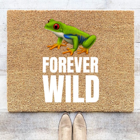 Agalychnis Callidryas Red Eyed Tree Frog Coir Doormats