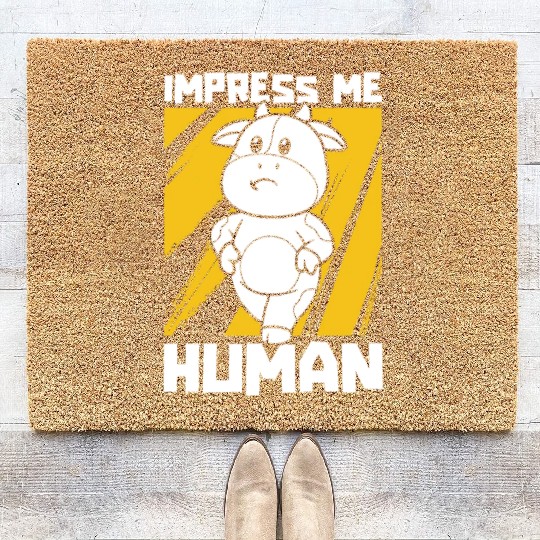 Cow Cattle Coir Doormats