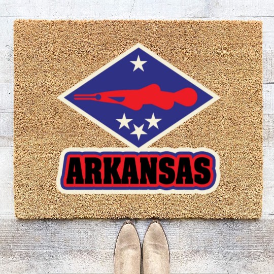 US States ARKANSAS Coir Doormats