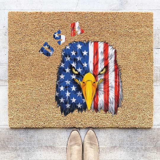 USA - Bald Eagle Coir Doormats