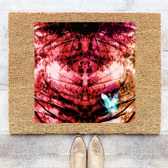 Forest Mandala Coir Doormats