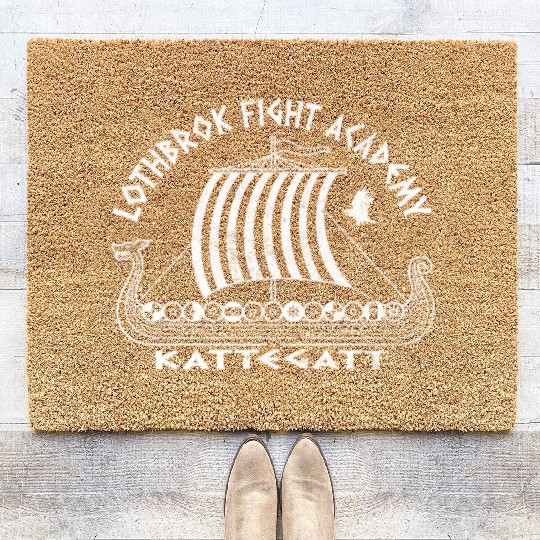 Lothbrok Fight Academy Kattegat Vikings Floki Coir Doormats