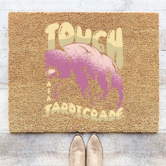 Tough As Tardigrade Science Lover Tardigrade Coir Doormats