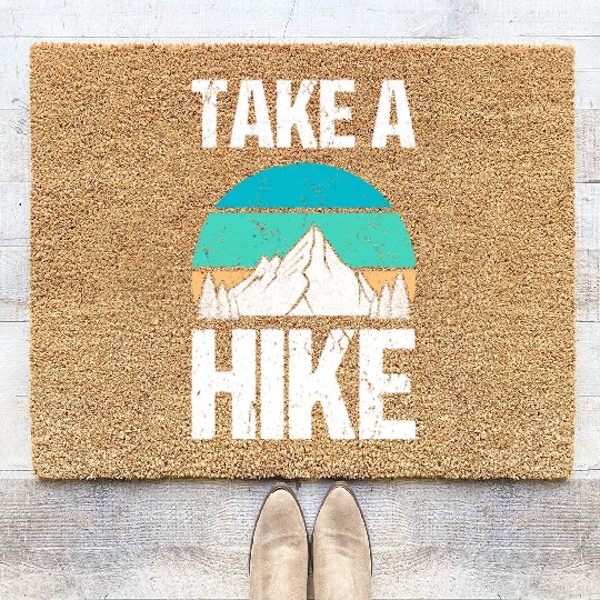 Take a Hike Coir Doormats