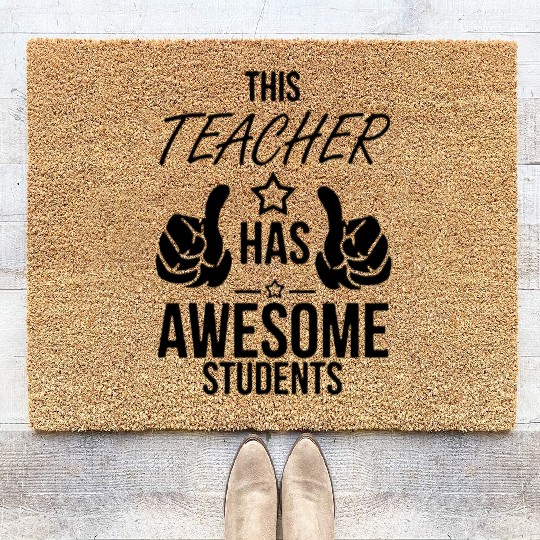 teacher Coir Doormats