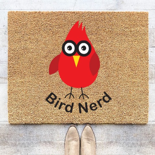 Bird Nerd Coir Doormats
