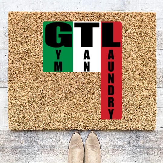 Gym Tan Laundry Coir Doormats