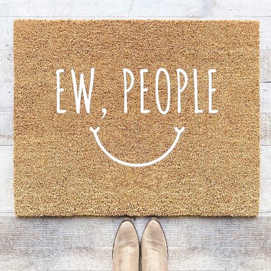 Ew People FUNNY Coir Doormats