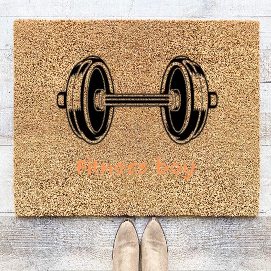 Fitness boy Coir Doormats