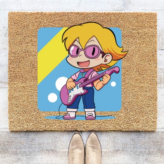 Guitar Boy Coir Doormats