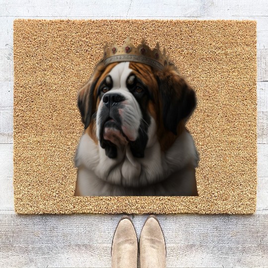 saint Bernard Coir Doormats