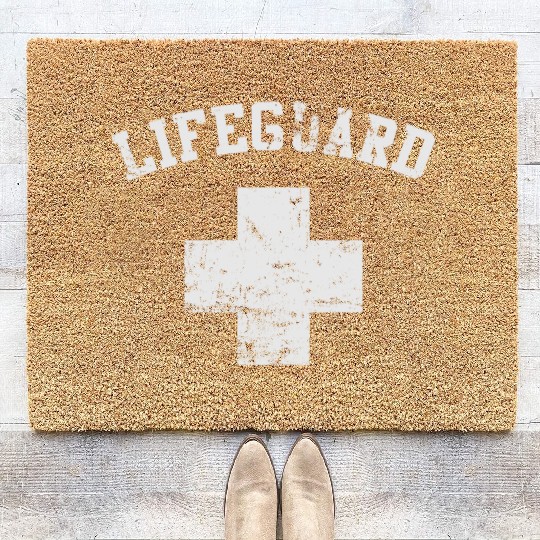 Lifeguard Vintage Coir Doormats