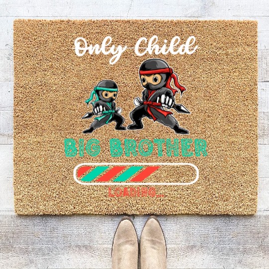 Big brother ninja Coir Doormats