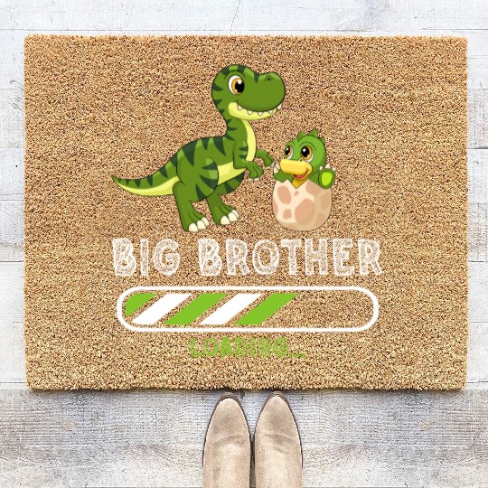 Big brother dinosaur 2023 Coir Doormats