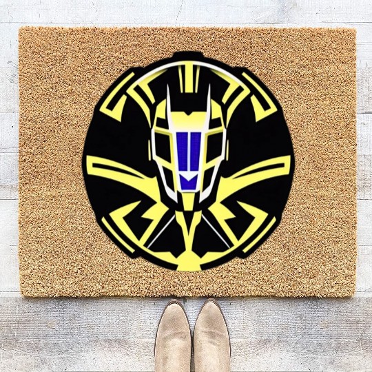 Cool Robot Shield Coir Doormats