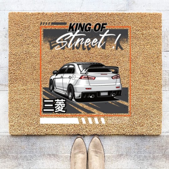 Mitsubishi Lancer Evolution 10 Coir Doormats