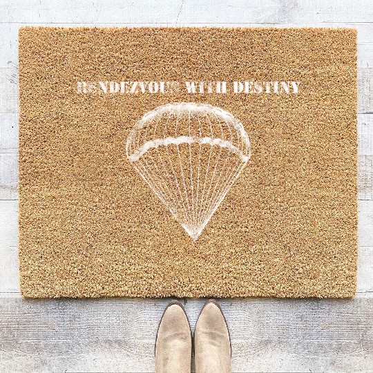 Rendezvous with Destiny - 10st Airborne Coir Doormats