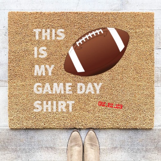 This Is My Game Day Coir Doormats