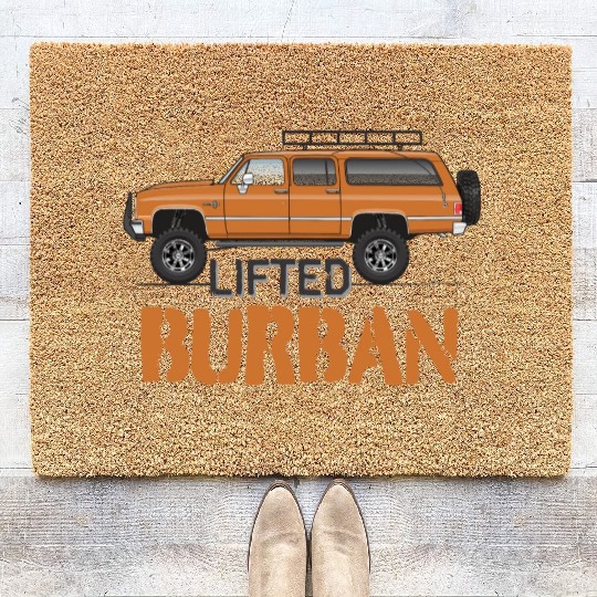 burban Burnt Orange Coir Doormats