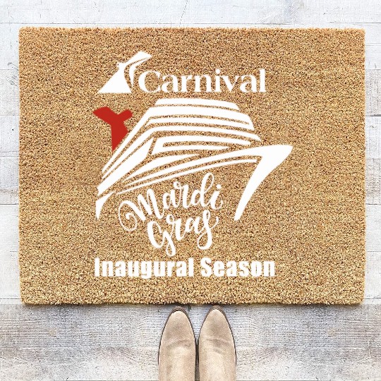 Mardi Gras Carnival 2023 Coir Doormats